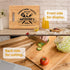 Bamboo Cutting Board for Husband -Everything Tastes better on husband's grill